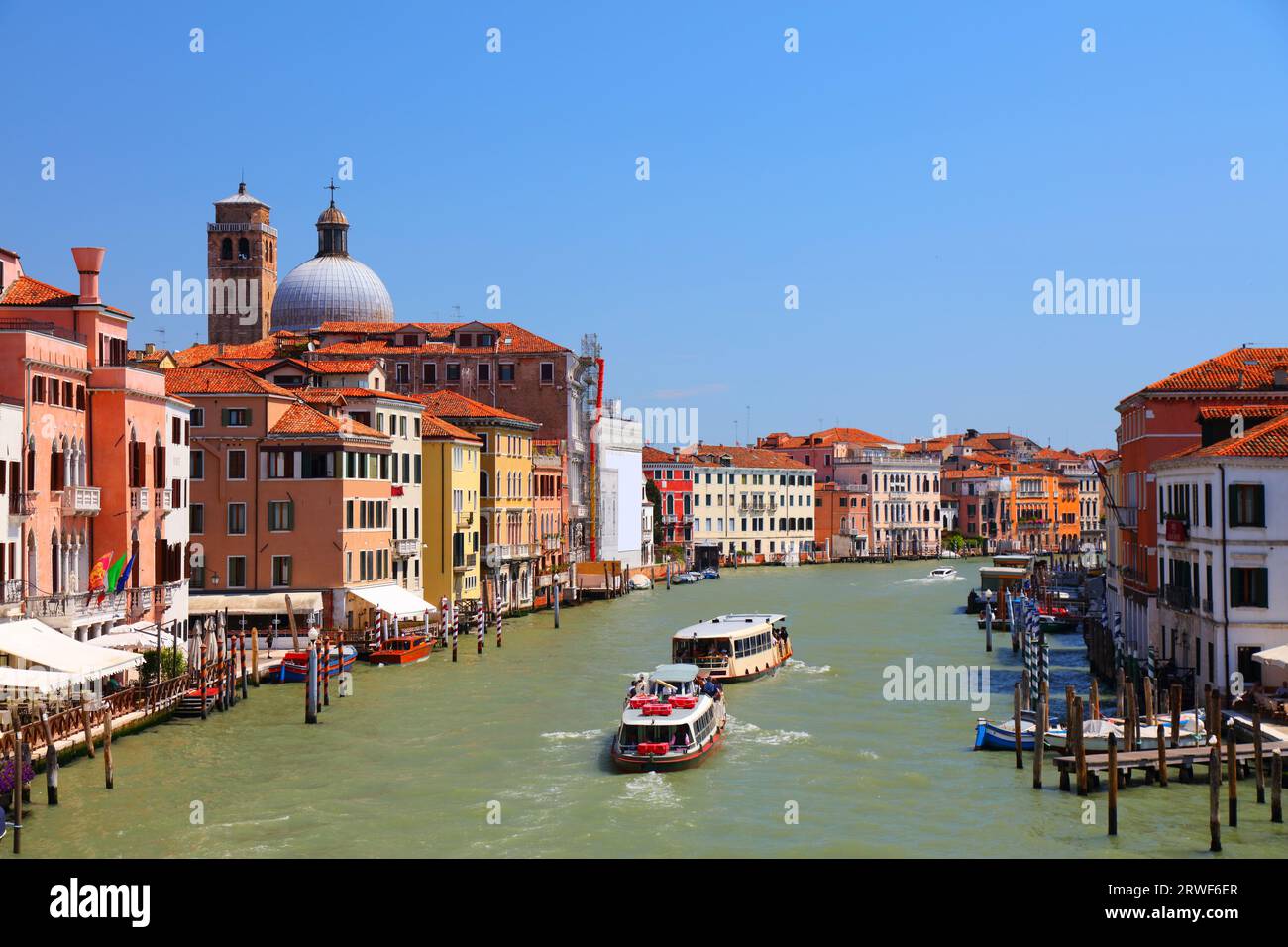 Canal grande a Venezia, Italia. Nome italiano: Canal grande. Foto Stock