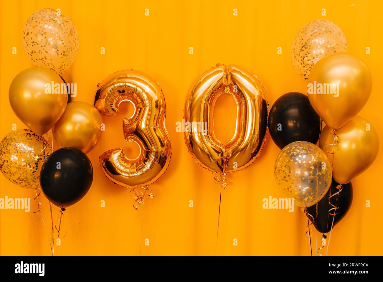 2 pezzi 32 pollici oro argento nero blu rosa foglio di elio numero palloncino 34 35 36 37 38 39 40 fornure per decorazioni per feste di buon compleanno  15