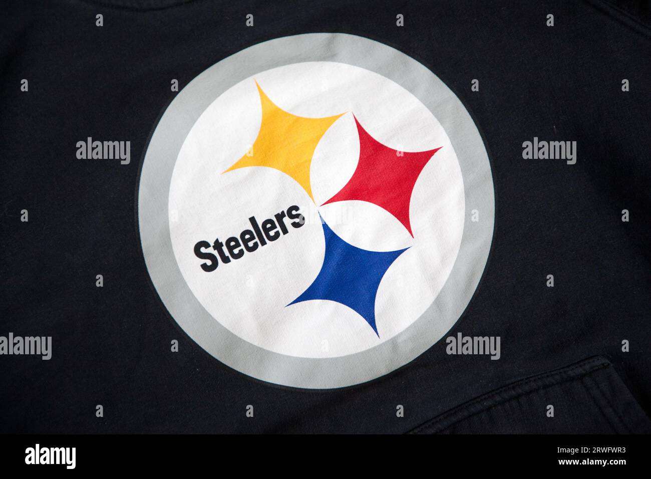 Logo NFL Team Pittsburgh Steelers Foto Stock
