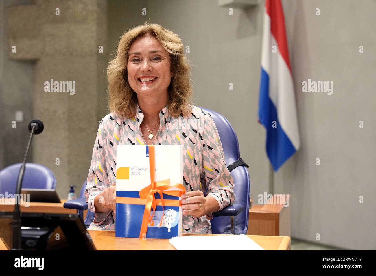 L'AIA - il presidente della camera vera Bergkamp riceverà il disegno di legge da un milione di dollari il giorno del bilancio alla camera dei rappresentanti. L'anno lavorativo del nuovo governo inizia il terzo martedì di settembre. ANP PHIL NIJHUIS paesi bassi fuori - belgio fuori Foto Stock