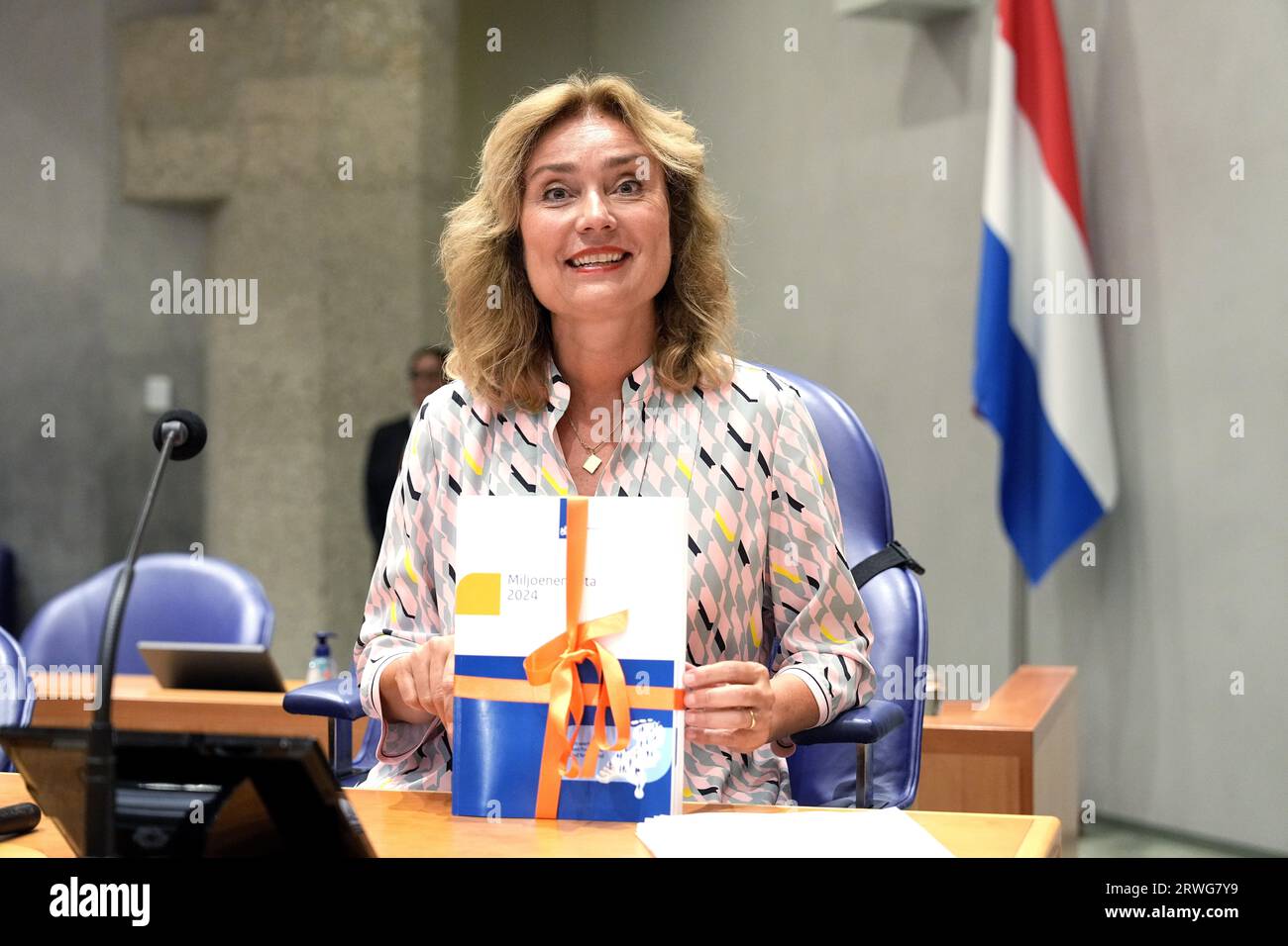 L'AIA - il presidente della camera vera Bergkamp riceverà il disegno di legge da un milione di dollari il giorno del bilancio alla camera dei rappresentanti. L'anno lavorativo del nuovo governo inizia il terzo martedì di settembre. ANP PHIL NIJHUIS paesi bassi fuori - belgio fuori Foto Stock