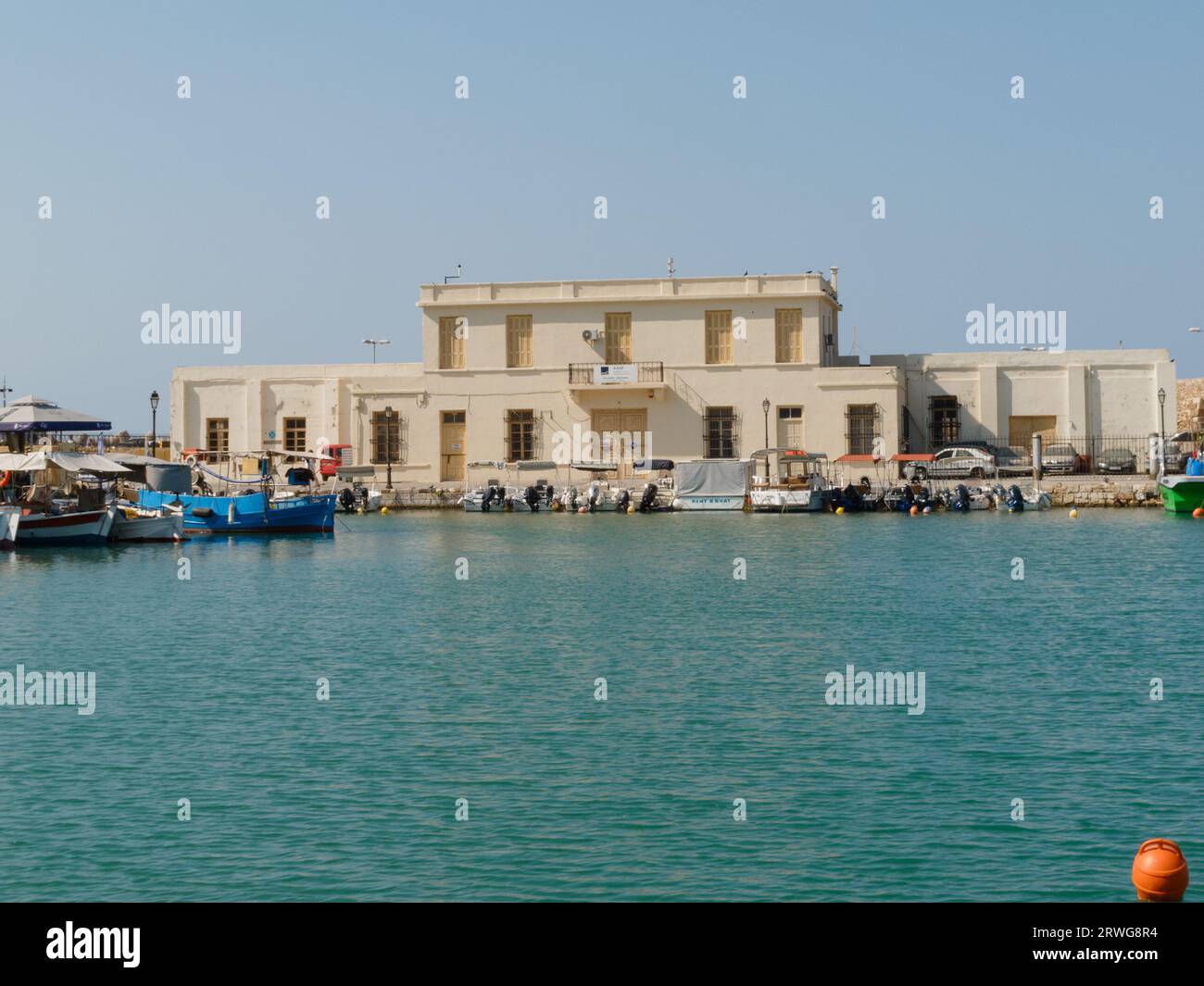 Customs House, Rethymno, Creta Foto Stock