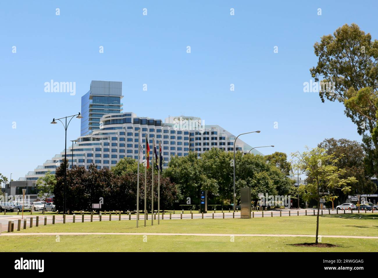 Luxury Crown Perth, Resort and Casino Burswood, Perth Australia Occidentale Foto Stock