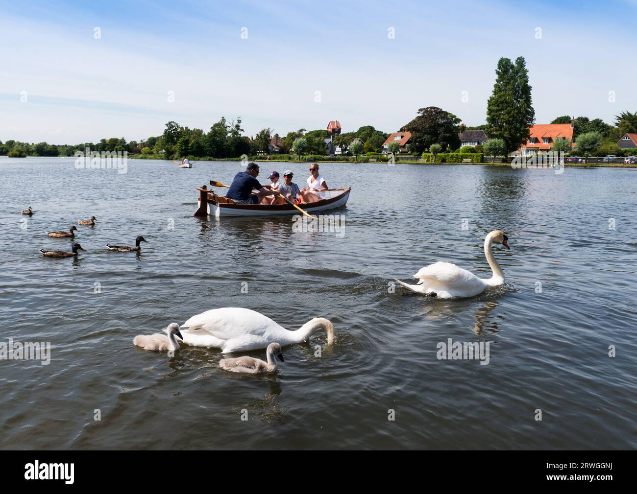 Thorpeness Meare Foto Stock