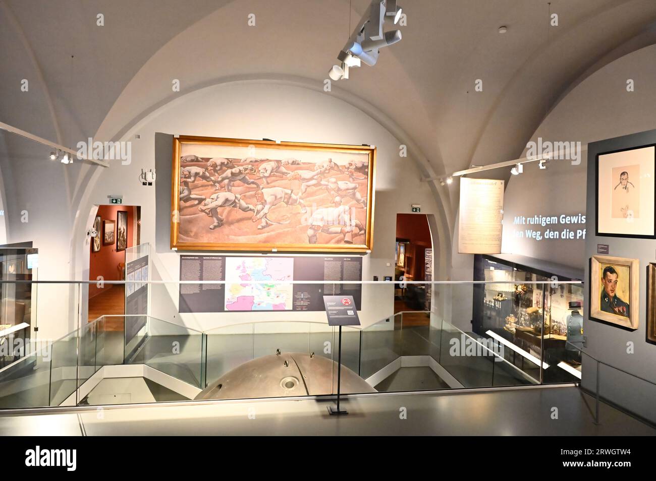 Vienna, Austria. Museo di storia militare di Vienna. Albin Egger-Lienz: The Nameless 1914 Foto Stock