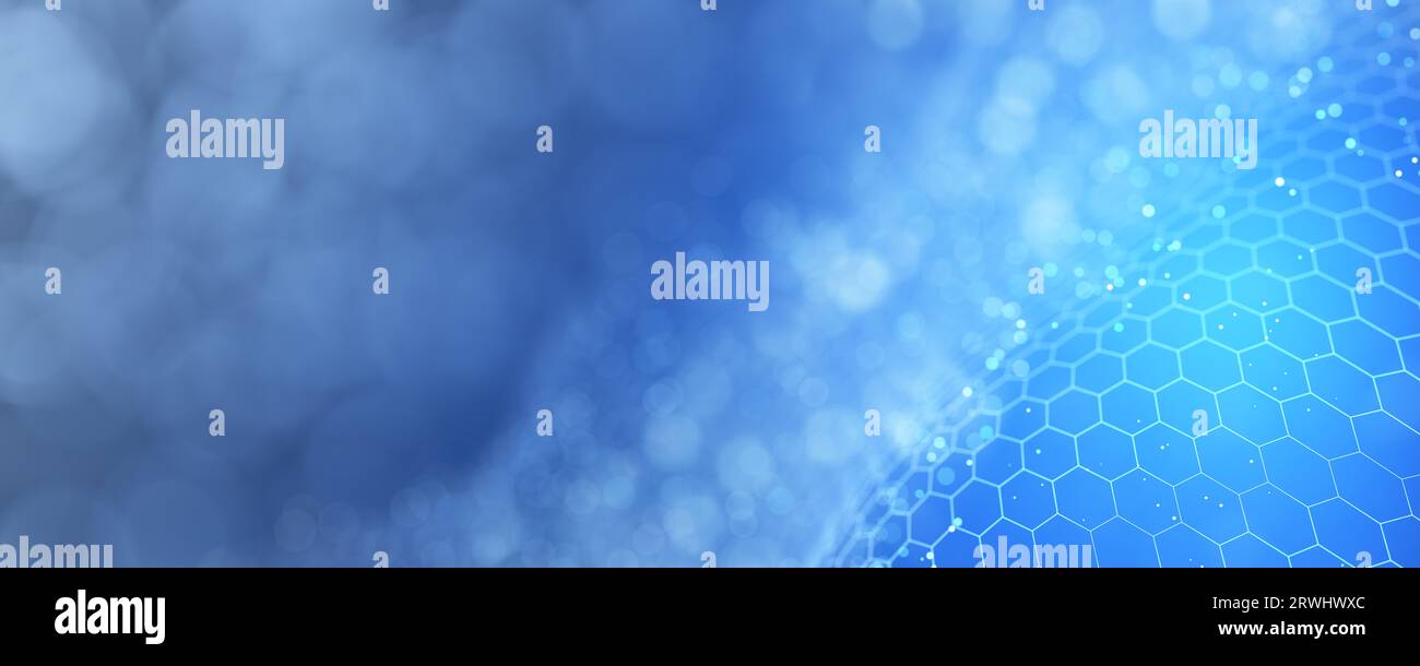 Sfondo struttura di rete. Background dei dati. Big data. Zero trust. Tecnologia Blockchain. Intelligenza artificiale. Apprendimento automatico. rendering 3d. Foto Stock