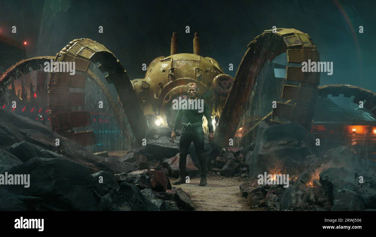 DATA DI USCITA: 20 dicembre 2023. TITOLO: Aquaman e il Regno perduto. STUDIO: Warner Bros. DIRETTORE: James Wan. TRAMA: Arthur deve chiedere l'aiuto del suo fratellastro Orm per proteggere Atlantide da Black Manta, che ha scatenato un'arma devastante nella sua ossessiva missione per vendicare la morte di suo padre. PROTAGONISTA: PATRICK WILSON nel ruolo di Orm. (Immagine di credito: © Warner Bros/Entertainment Pictures/ZUMAPRESS.com) SOLO PER USO EDITORIALE! Non per USO commerciale! Foto Stock