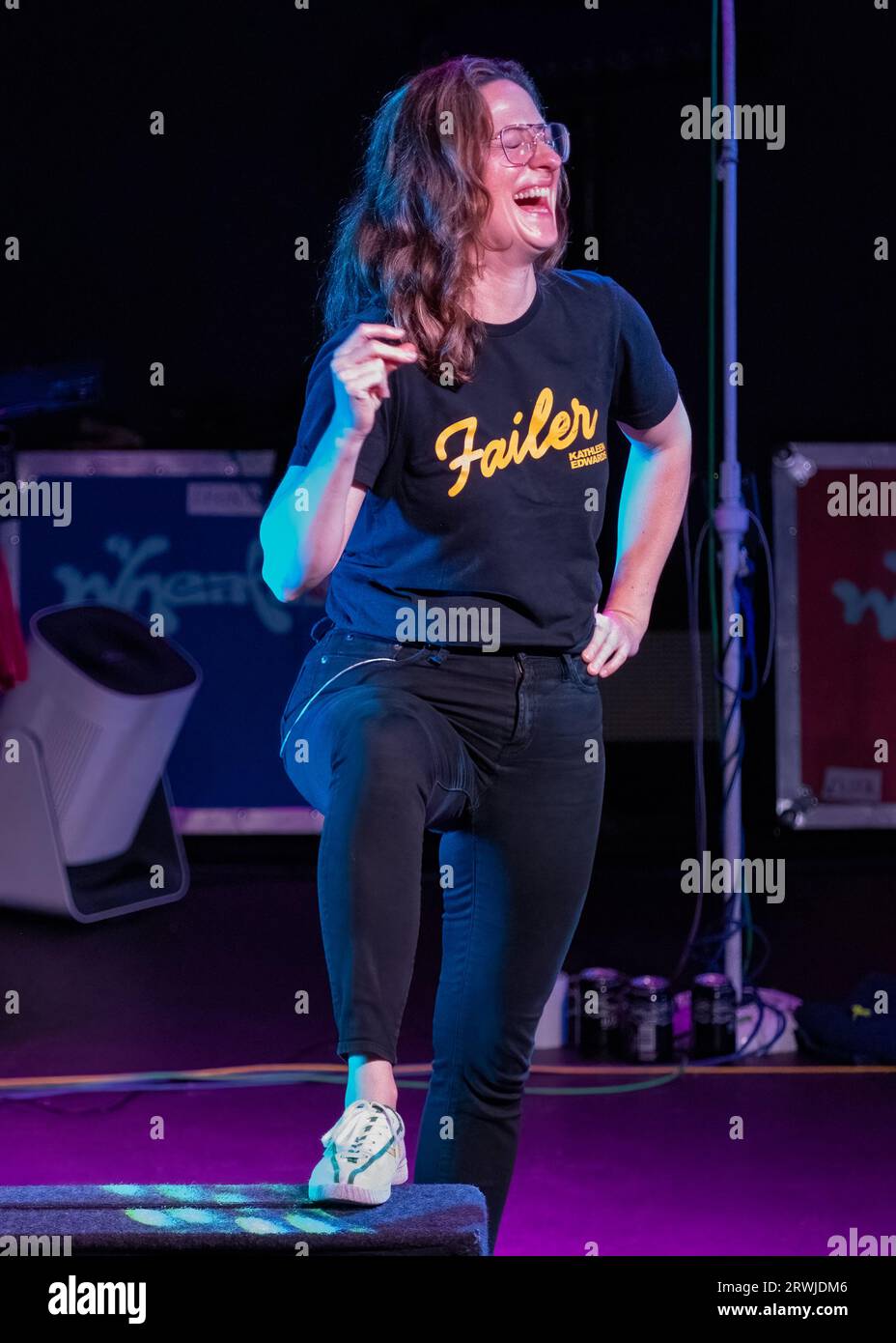 Nottingham, Regno Unito. 19 settembre 2023, nella foto Wheatus {Persons shown: Cori - Gabrielle Sterbenz}, alle Rescue Rooms. Credito: Mark Dunn Photography/Alamy Entertainment Foto Stock