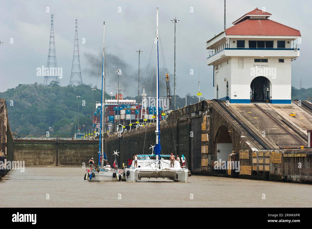 PanamaCanal Foto Stock