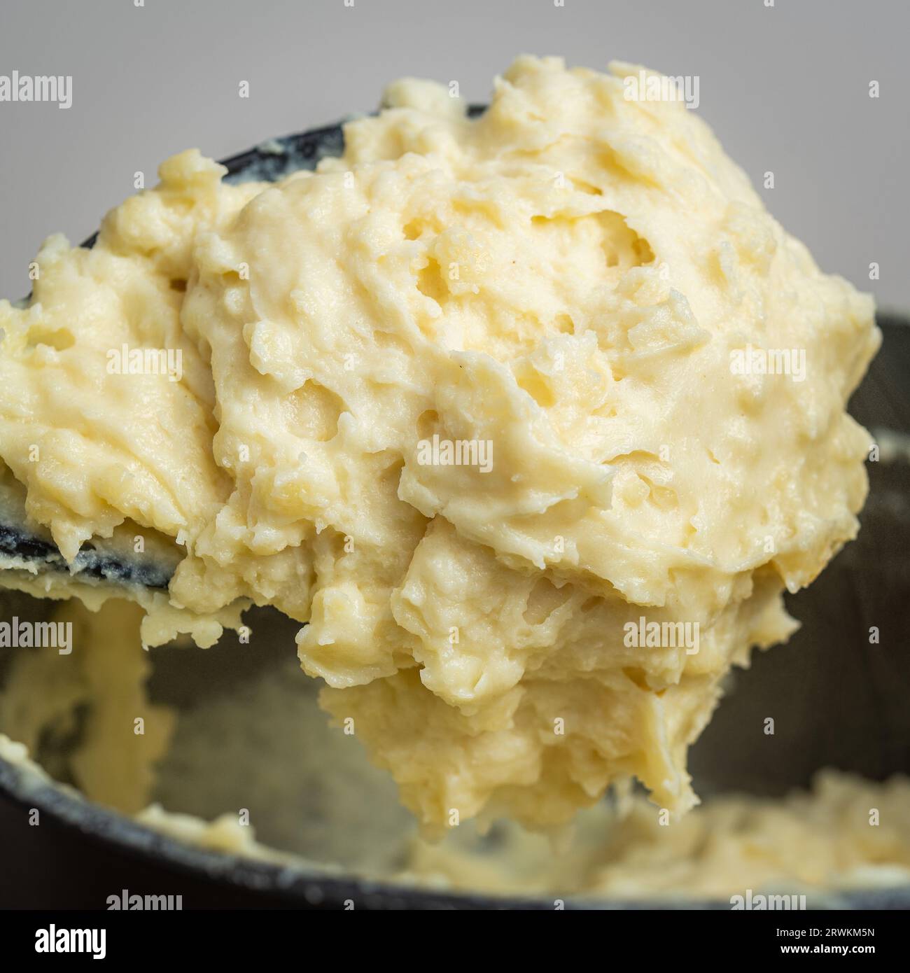 Polenta per preparare Gnocchi alla Romana a casa a Roma, Italia Foto Stock