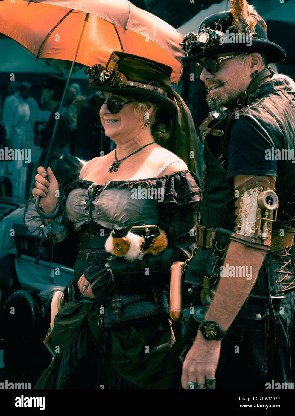 Steam Punk Fashion Foto Stock