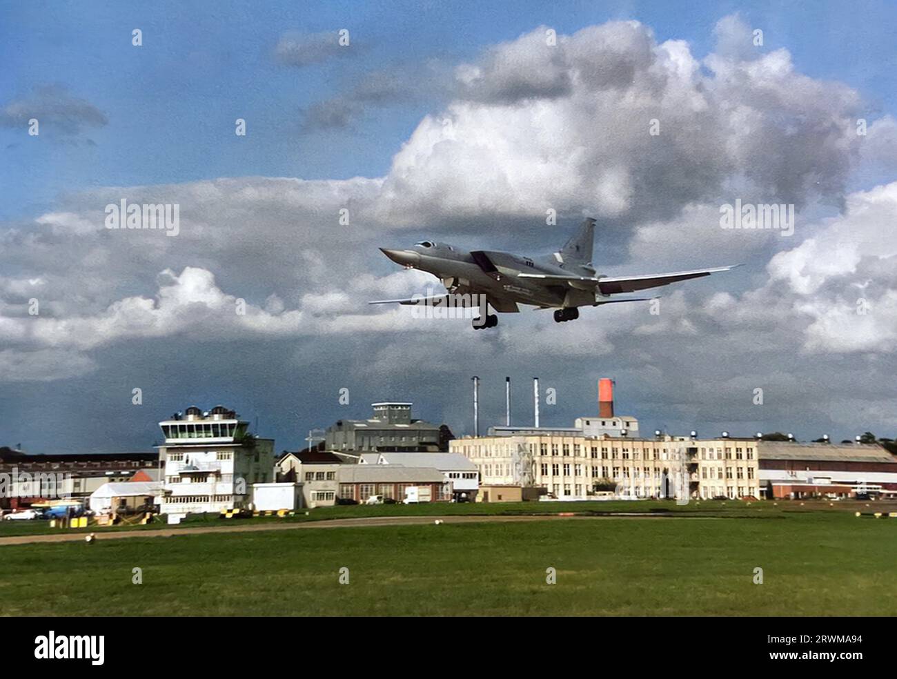 Tupolev tu-22M al Farnborough Airshow. Foto Stock