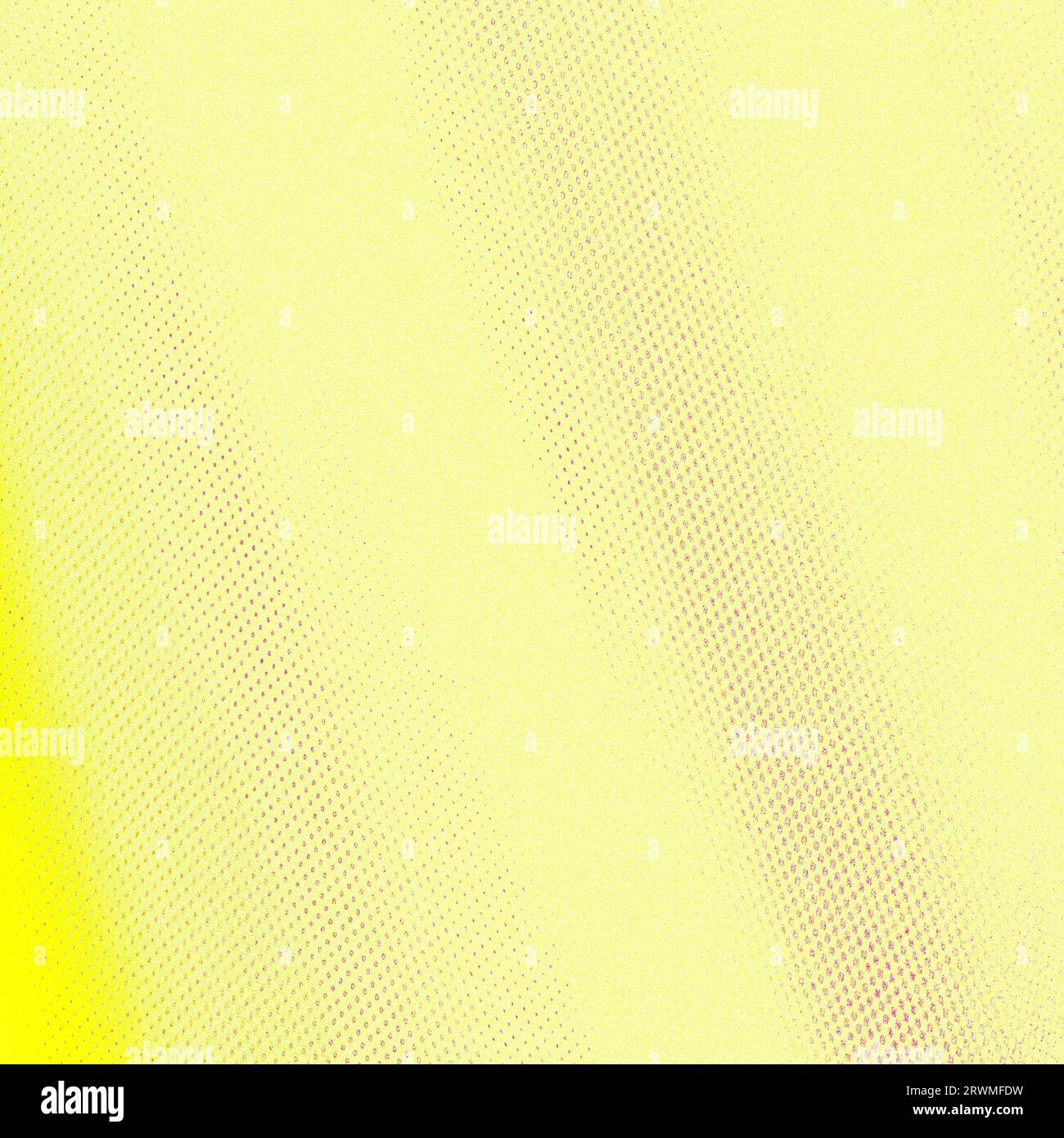 Sfondo quadrato di colore giallo semplice con spazio per la copia di testo o immagine, ideale per annunci online, poster, banner, vendita, cartolina, celebrazioni e var Foto Stock