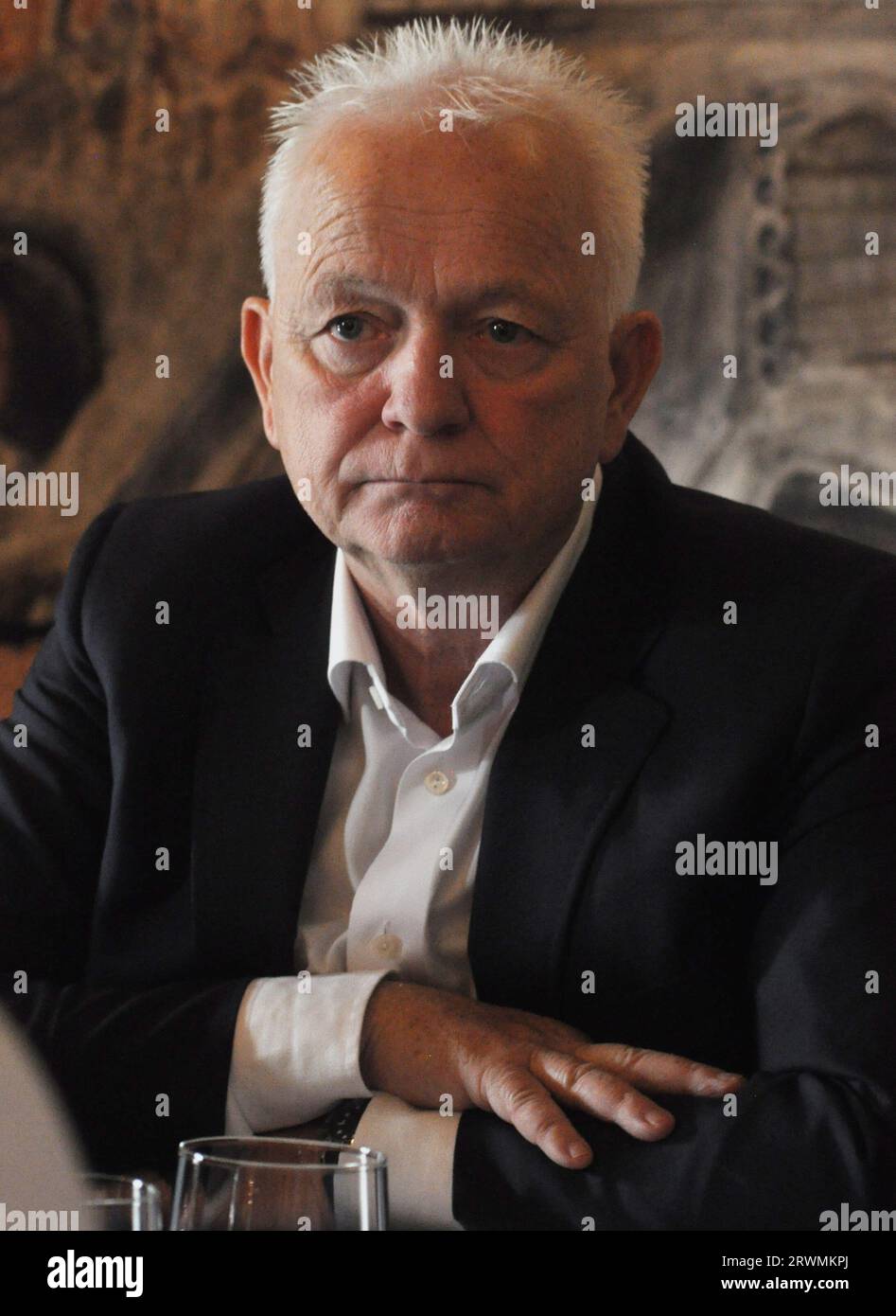 Palermo, Italia. 20 settembre 2023. Palermo - Palermo. Eddie Wilson CEO di Ryanair, conferenza stampa sull'alto costo dei voli in Italia. Credito solo per uso editoriale: Agenzia fotografica indipendente/Alamy Live News Foto Stock