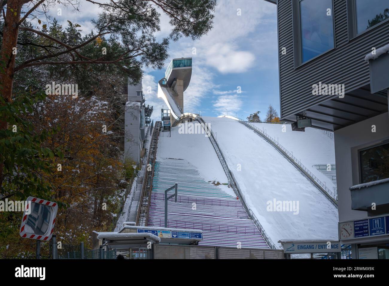 Bergisel Ski Jump - Innsbruck, Austria Foto Stock