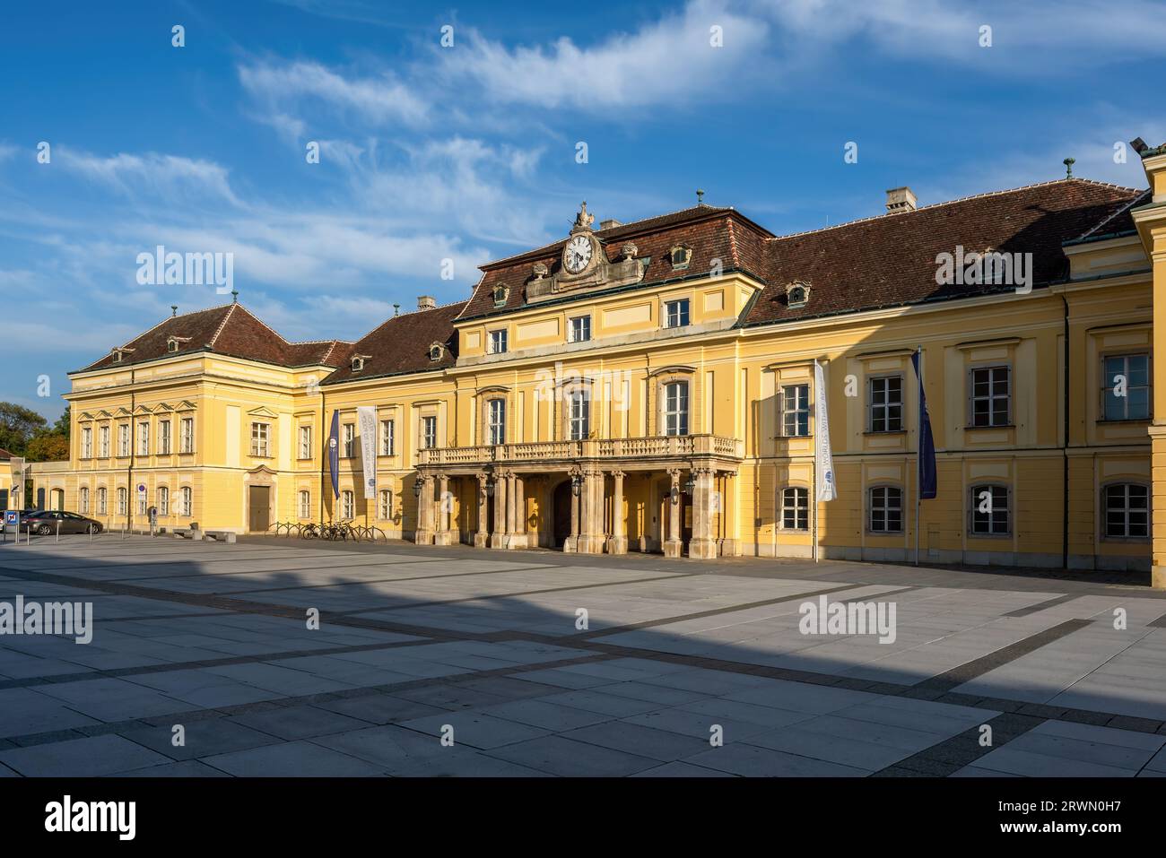 International Institute for Applied Systems Analysis (IIASA) - Blauer Hof Palace - Laxenburg, Austria Foto Stock