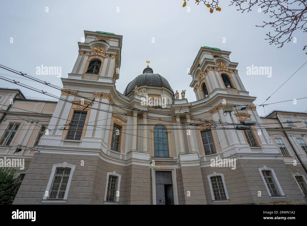 Chiesa della Santissima Trinità - Salisburgo, Austria Foto Stock