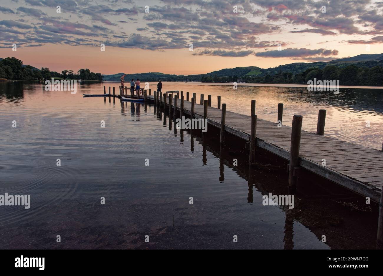 Distretto dei laghi Foto Stock