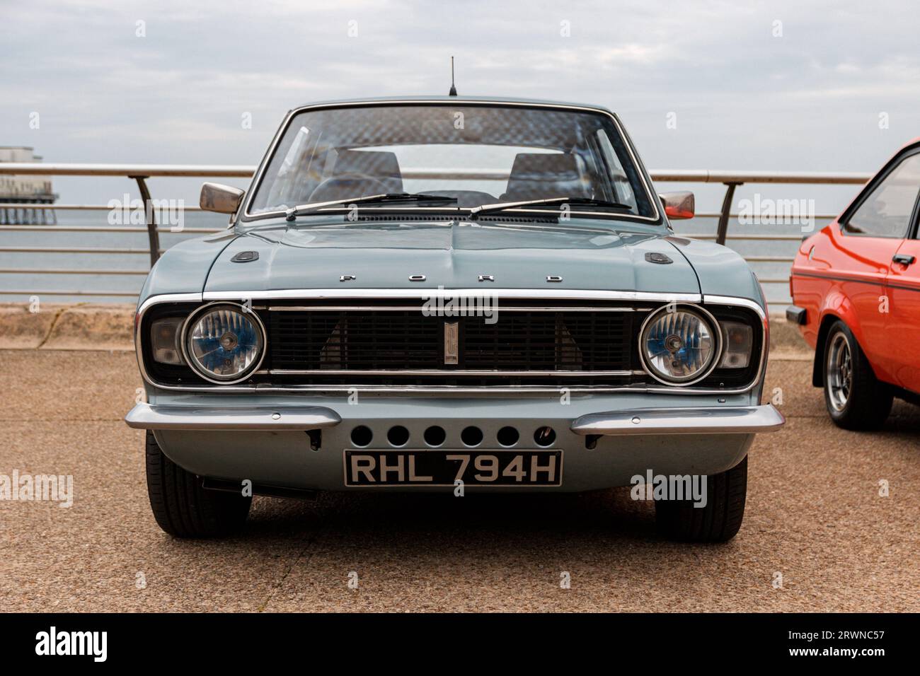Ford Cortina Mark 2. Blackpool Ford Day 2023. Foto Stock