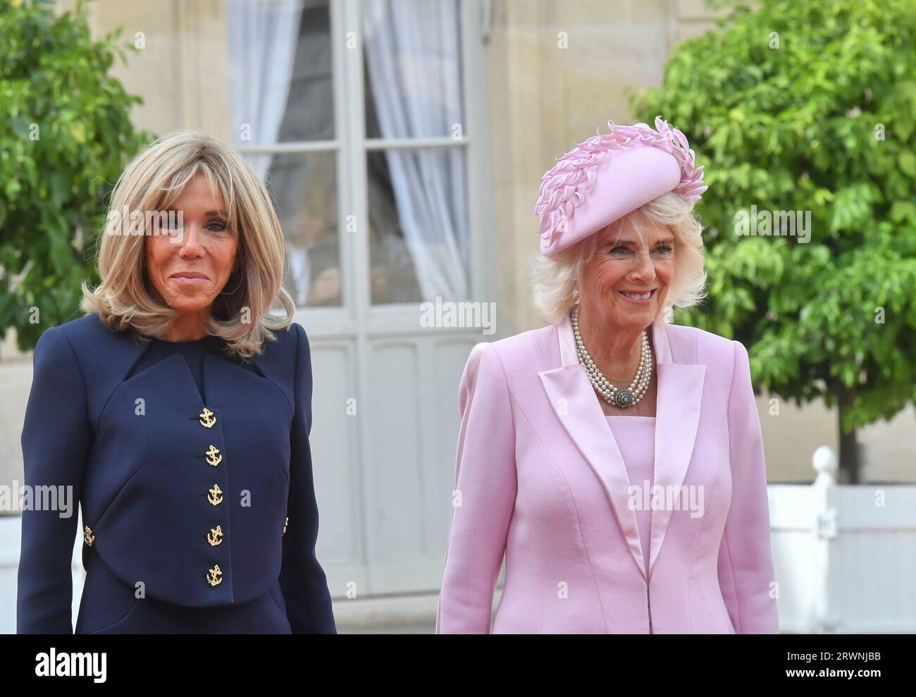 Francia, PARIGI, 2023-09-20. VISITE DU ROI CHARLES III EN FRANCE Foto Stock