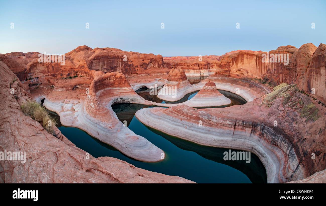 Reflection Canyon Lake Powell, Utah Foto Stock