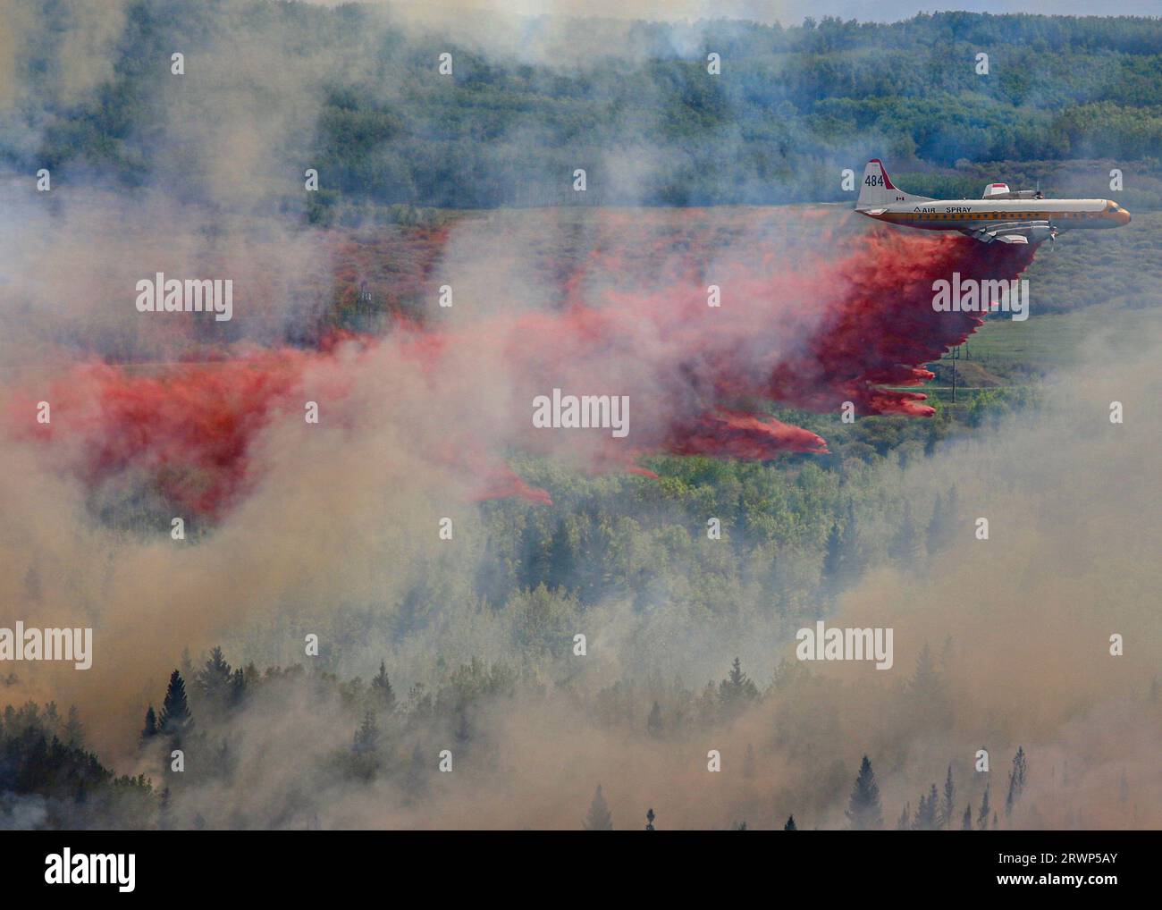 DC-3 Airtankers Foto Stock
