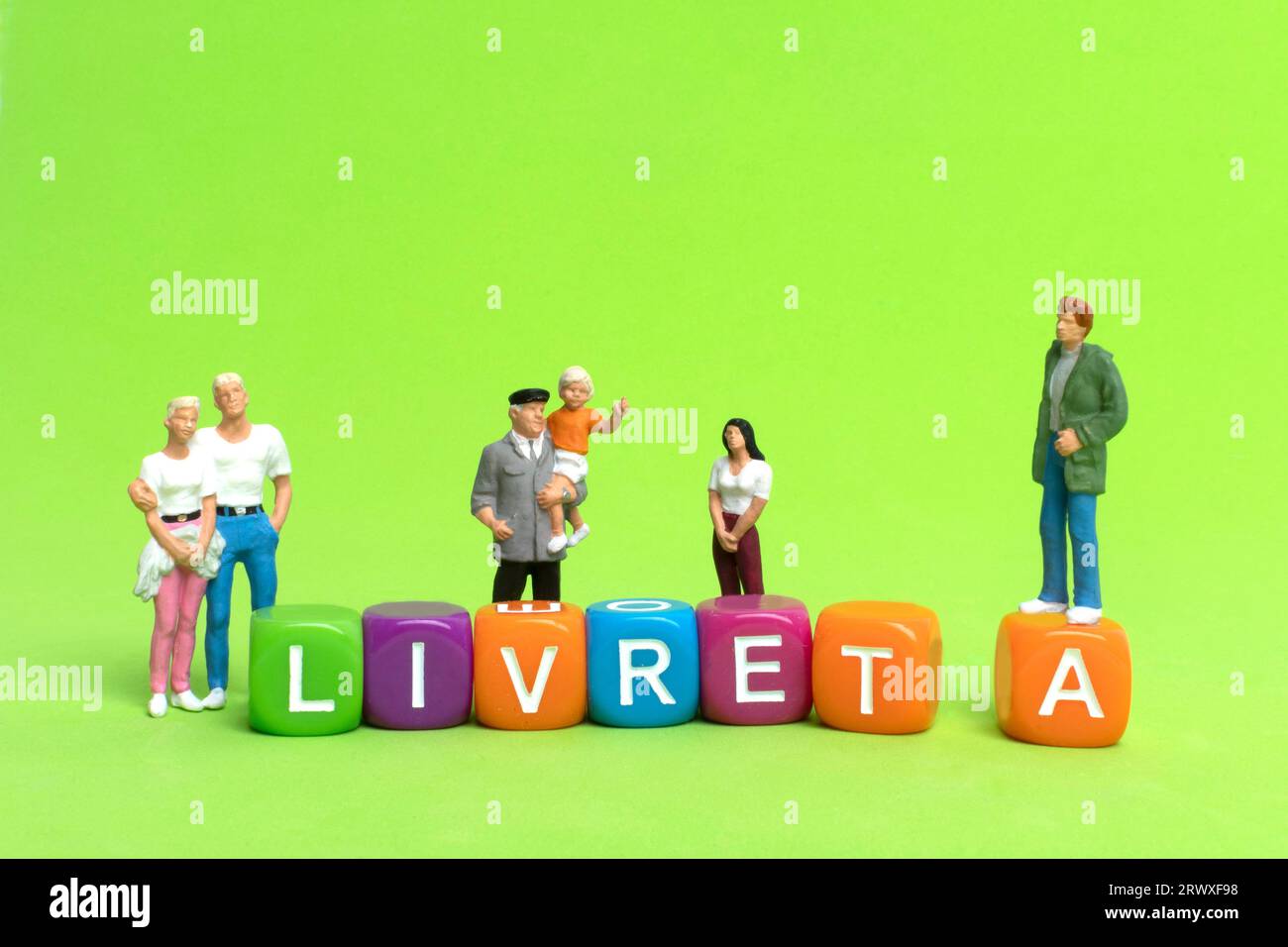 Concept Livret A, Francia Foto Stock