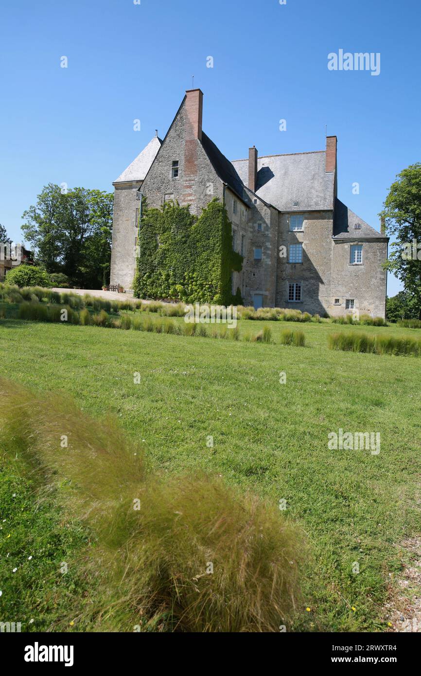 Château de Saché, Indre et Loire, Francia Foto Stock