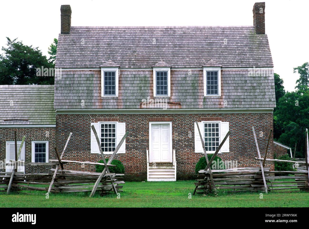 Pemberton Hall, Pemberton Historical Park, Salisbury, Maryland Foto Stock