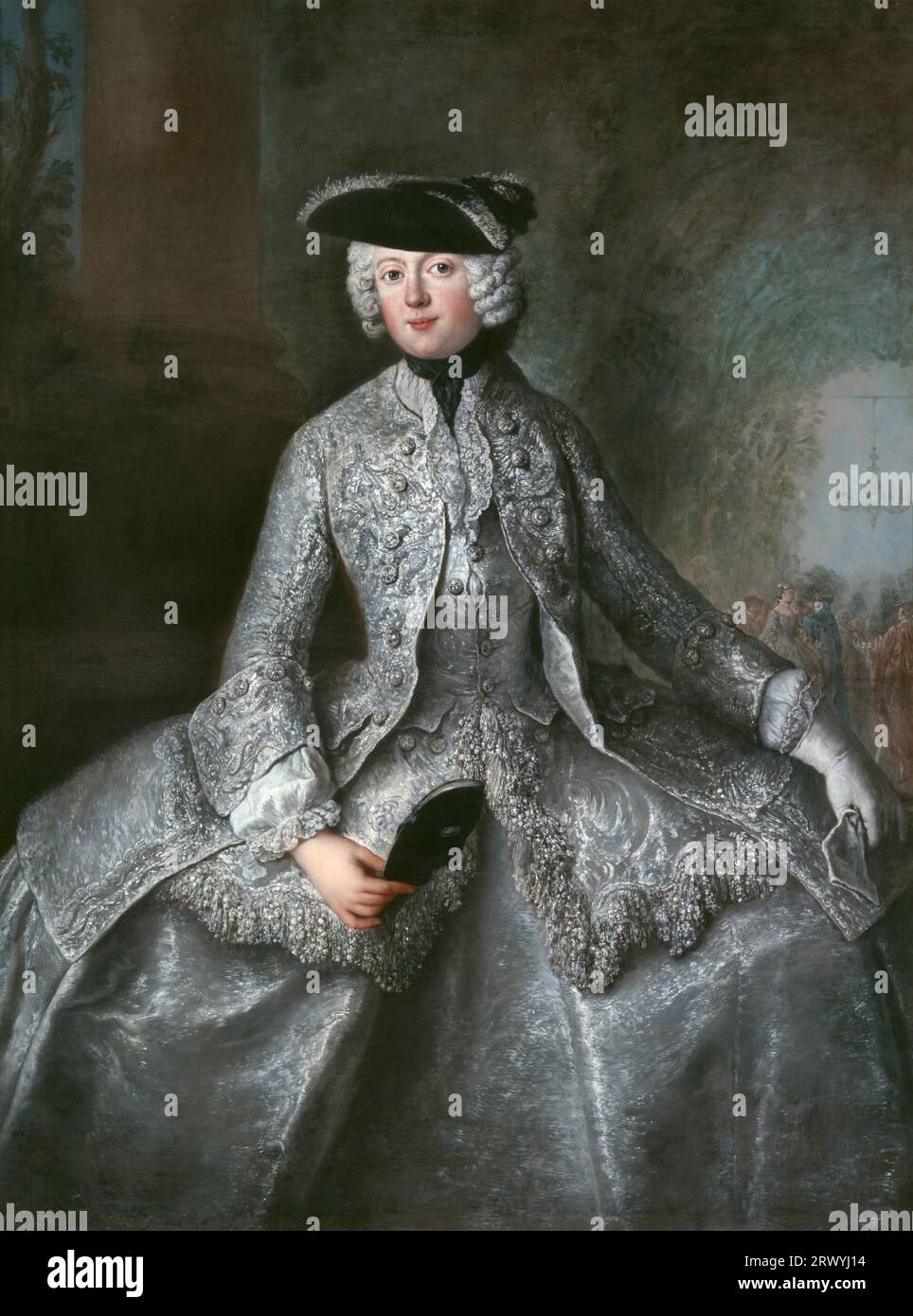 Principessa Anna Amalia di Prussia (1723 - 1787) compositrice tedesca Foto Stock