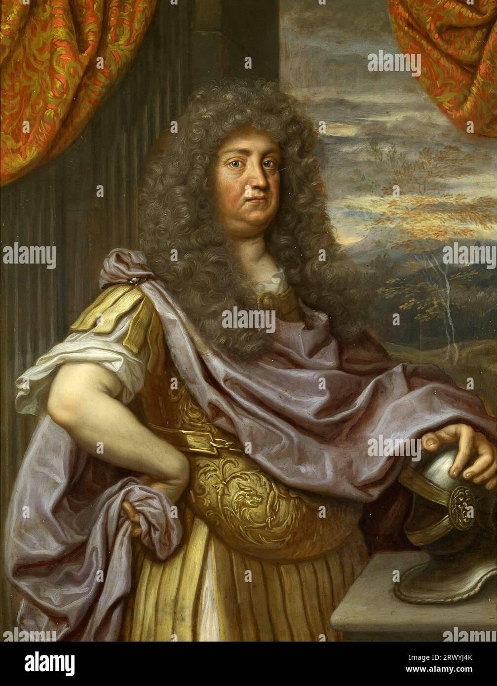 Giorgio Guglielmo, duca di Brunswick-Lüneburg (1624-1705) Giorgio Guglielmo, primo duca gallese di Lauenburg dopo la sua occupazione nel 1689. Foto Stock