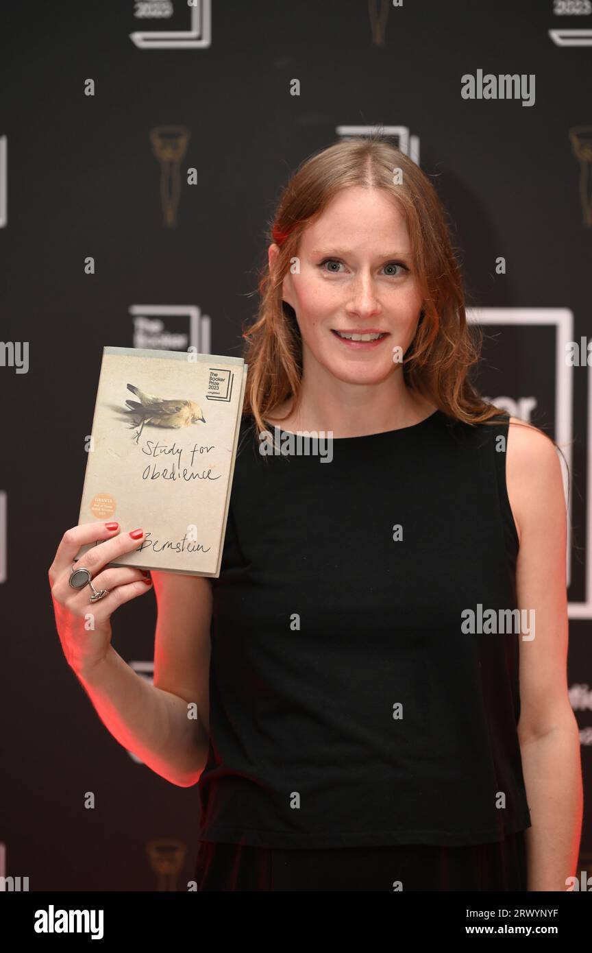 Londra, Regno Unito. 21 settembre 2023. Study for obbedience di Sarah Bernstein frequenta il Booker Prize 2023 alla National Portrait Gallery di Londra. Credito: Vedere li/Picture Capital/Alamy Live News Foto Stock