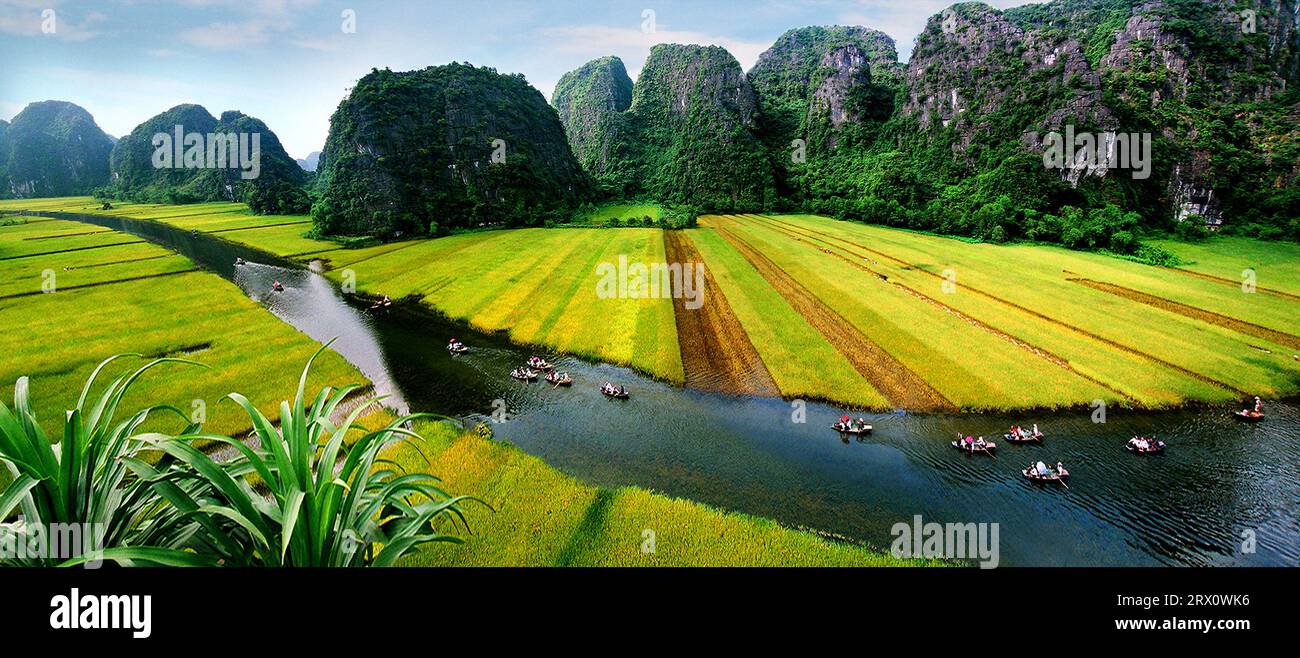 Phong Cảnh Việt Nam Foto Stock