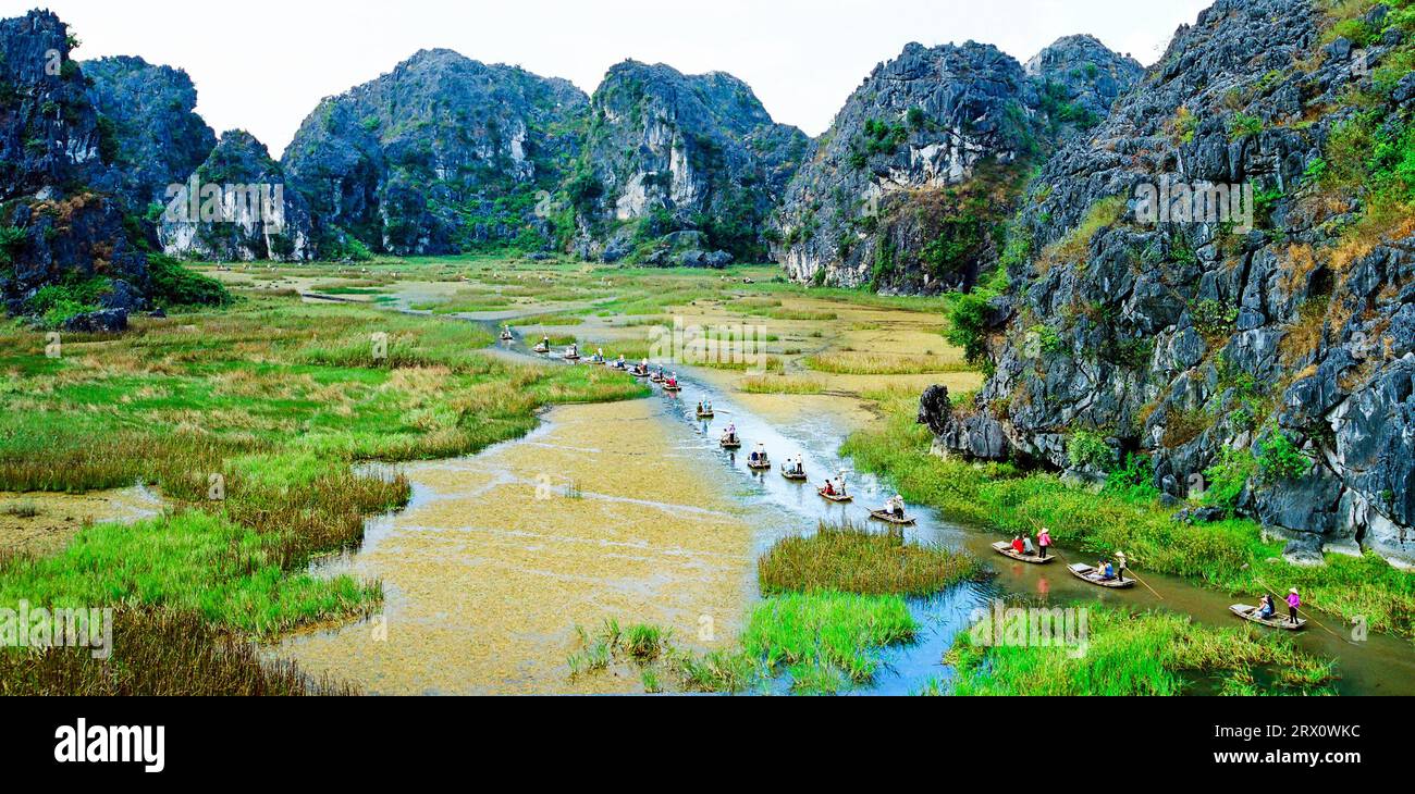 Phong Cảnh đẹp Việt Nam Foto Stock