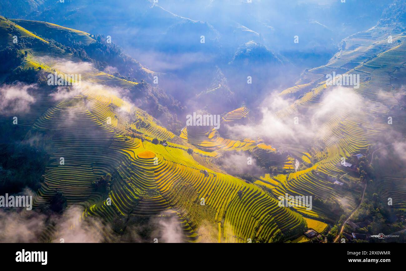 Phong Cảnh Việt Nam Foto Stock