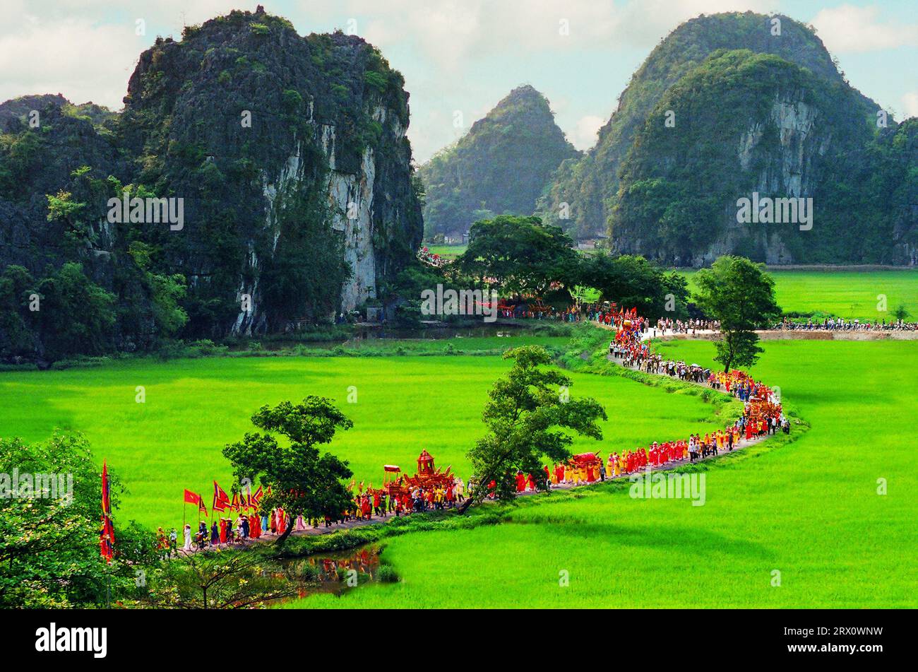 Phong Cảnh Việt Nam Foto Stock