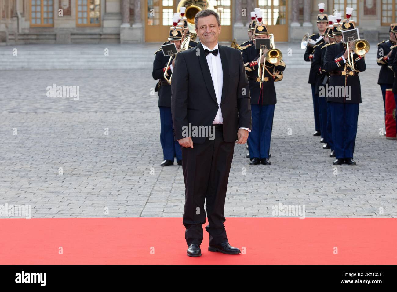 Versailles, Francia, 20 settembre 2023, Luc Remont partecipa ad una cena di stato in onore del re Carlo III e della regina Camilla. Crédit: Francois Loock / Alamy Live News Foto Stock