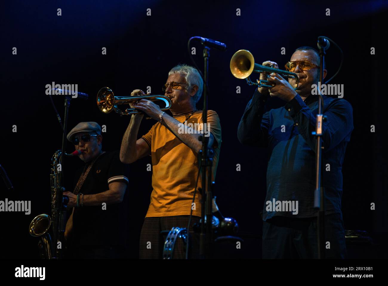 Milano, 20 settembre 2023. La band soul Stone Foundation si esibisce dal vivo ad Alcatraz a Milano. Crediti: Maria Laura Arturi/Alamy Live News Foto Stock