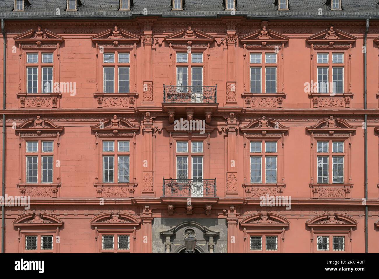 Konferenzzentrum, Kurfürstliches Schloss, Peter-Altmeier-Allee, Magonza, Rheinland-Pfalz, Germania Foto Stock