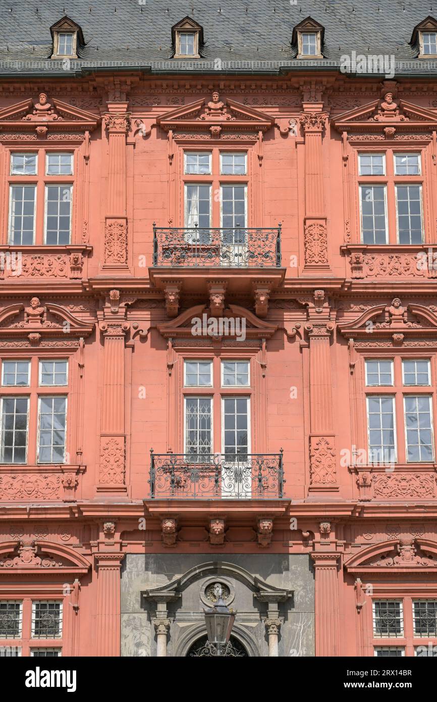 Konferenzzentrum, Kurfürstliches Schloss, Peter-Altmeier-Allee, Magonza, Rheinland-Pfalz, Germania Foto Stock
