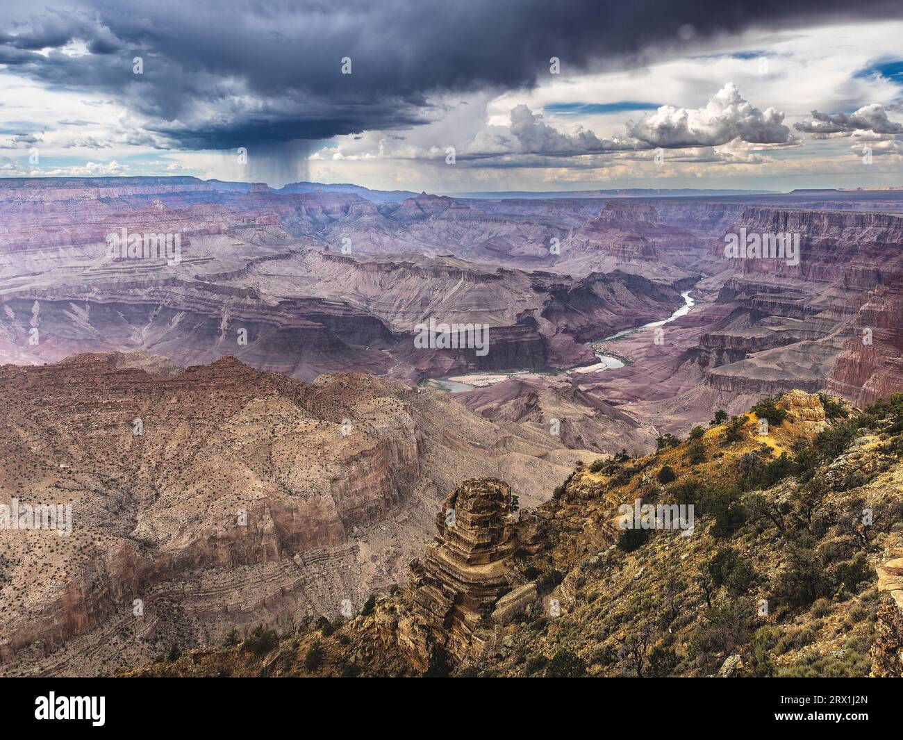 Parco Nazionale del Grand Canyon in Arizona, Stati Uniti d'America Foto Stock