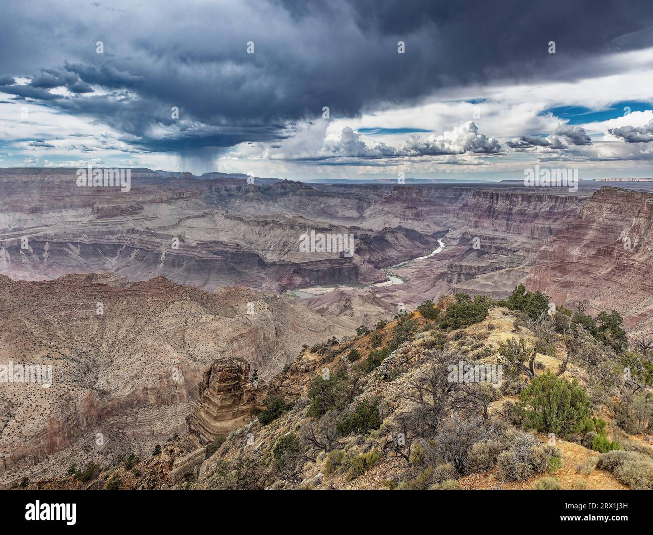 Parco Nazionale del Grand Canyon in Arizona, Stati Uniti d'America Foto Stock