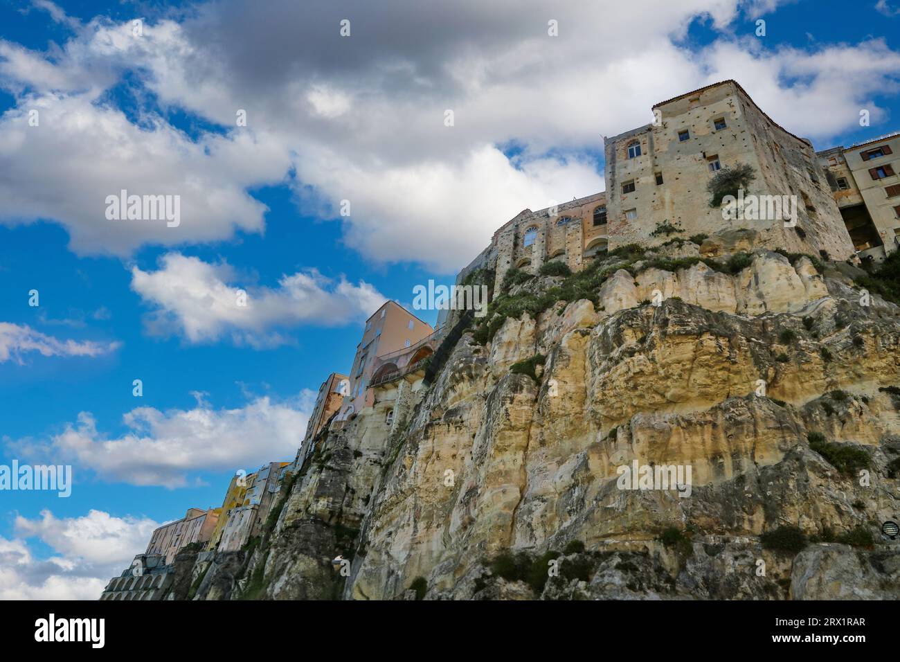 Paesaggio marino italiano, Costa degli dei Calabria, Italia Foto Stock