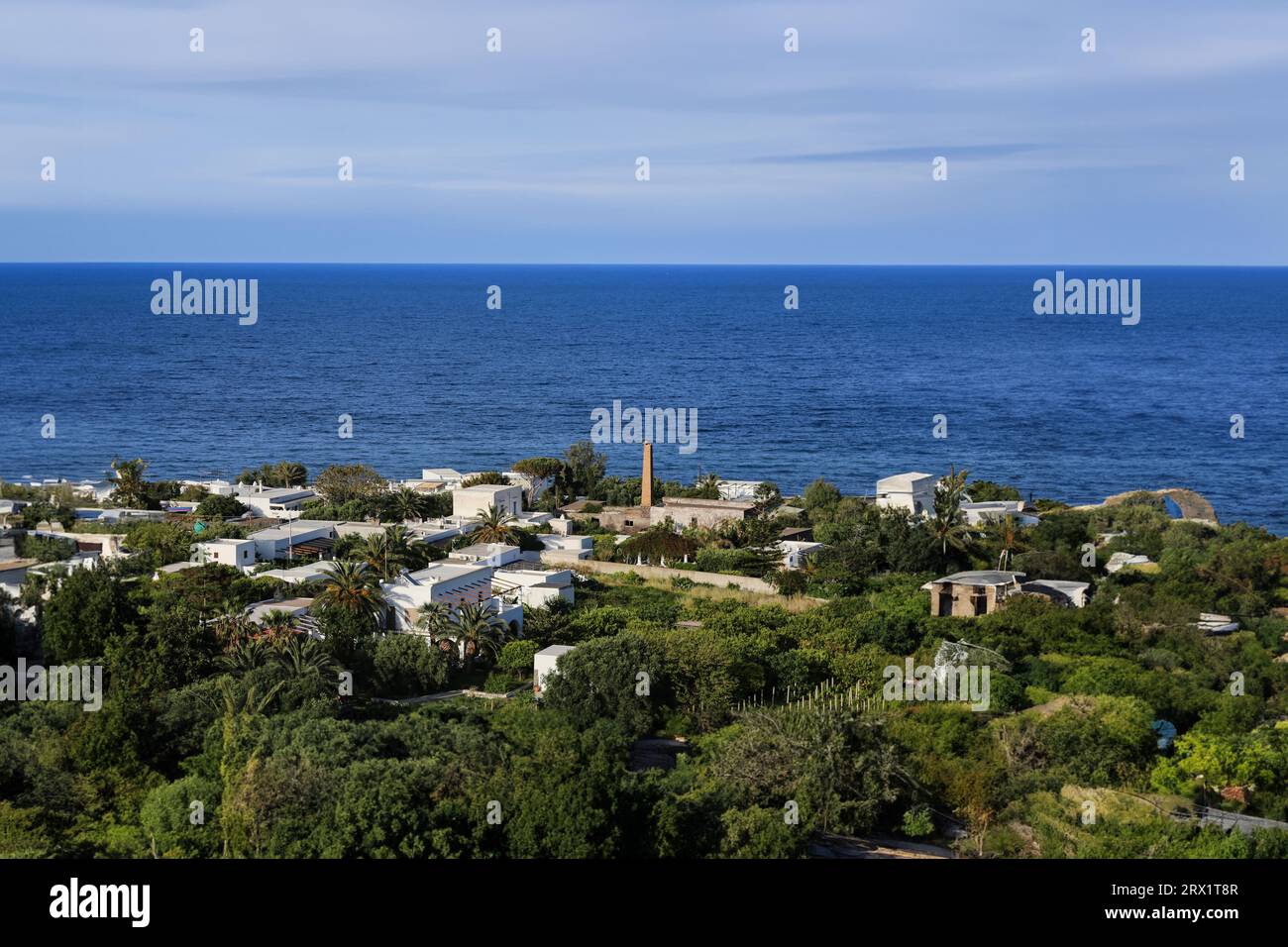Paesaggio marino italiano, Costa degli dei Calabria, Italia Foto Stock