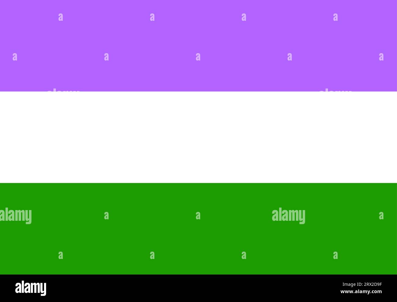 Simbolo e segno di flag LGBTQ+ Foto Stock