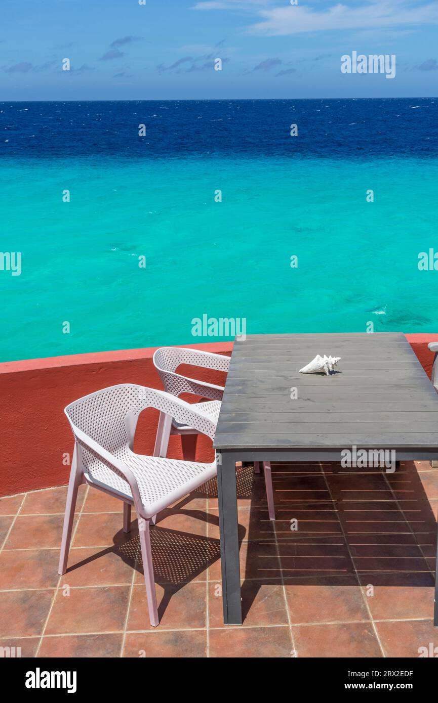 Presidio del Mar dei Caraibi, Curacao Foto Stock