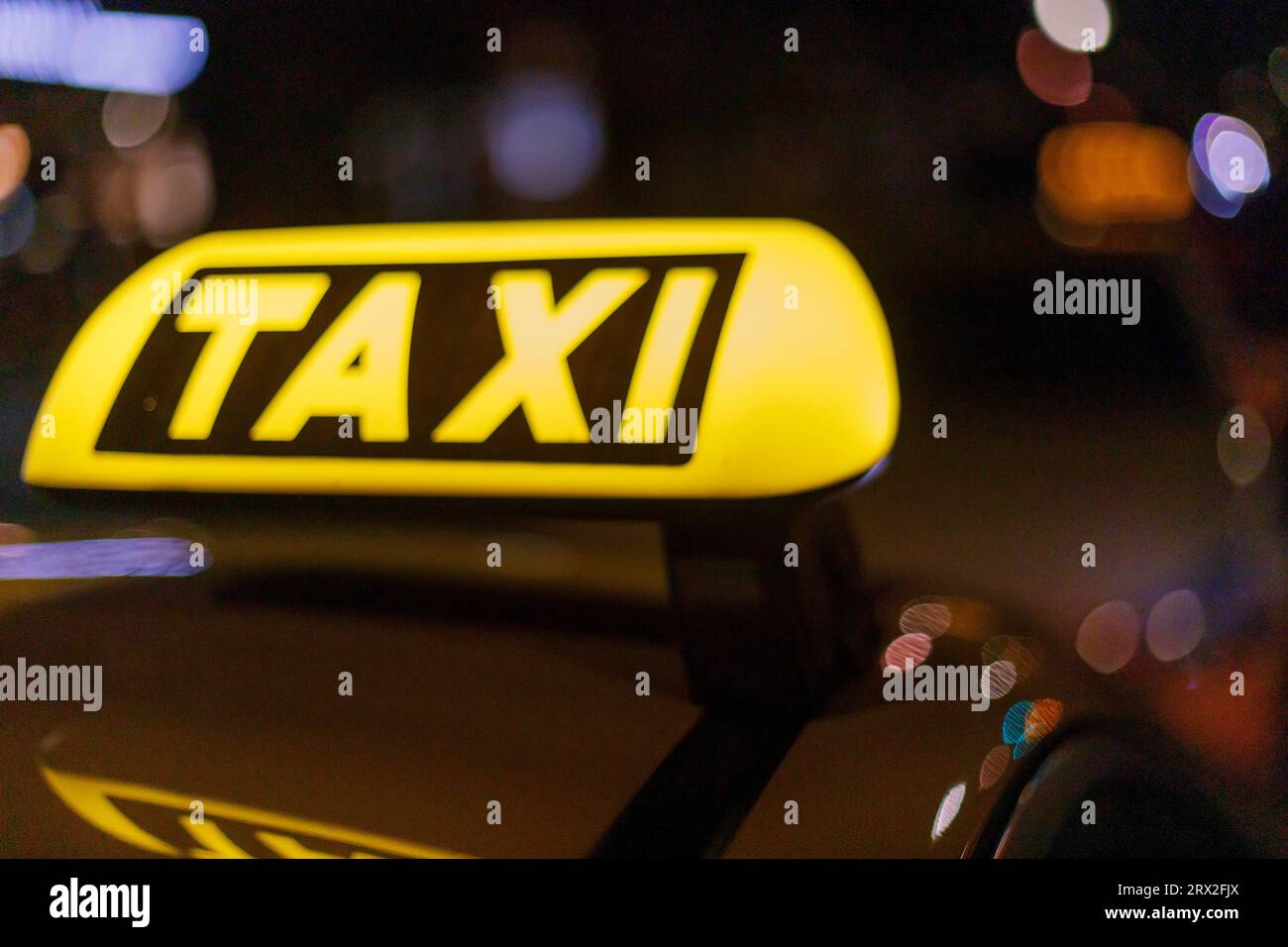 Taxi Foto Stock