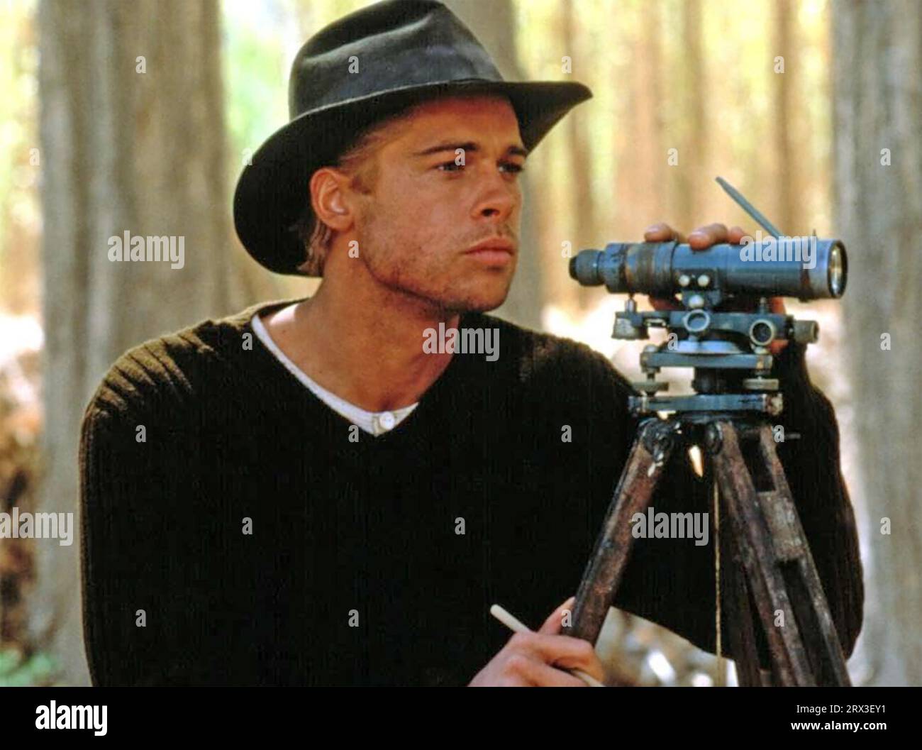SETTE ANNI IN TIBET 1997 Sony Pictures rilascia un film con Brad Pitt Foto Stock