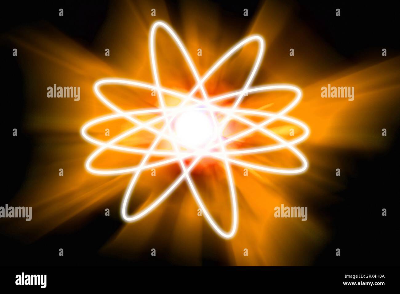 Particella subatomica, illustrazione concettuale Foto Stock