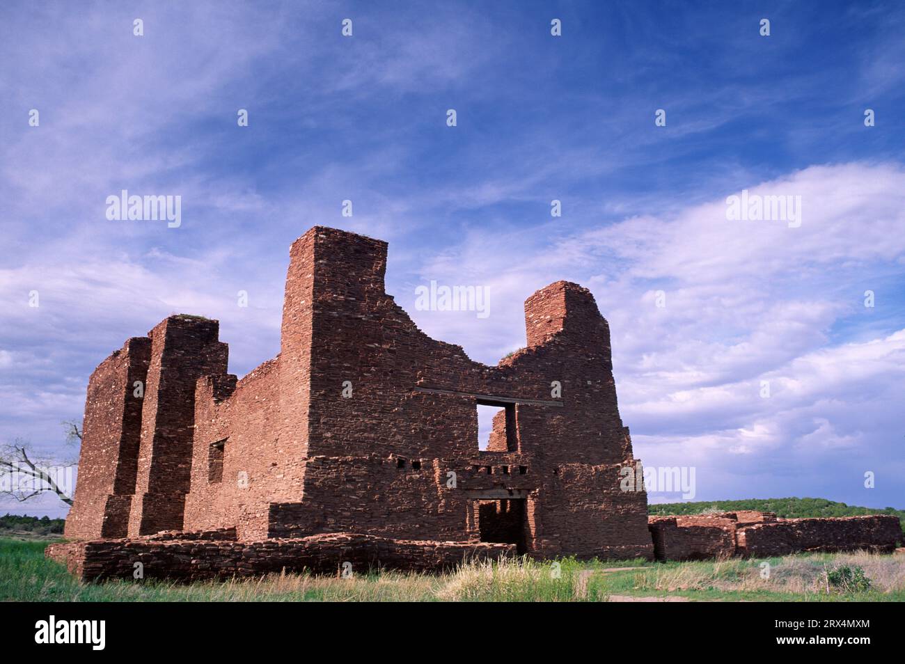 La Purissima Concepcion a Querai Pueblo, Salinas Pueblo Missions National Monument, New Mexico Foto Stock